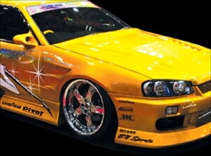 ER34 フロントフェンダー+20mm タイプ2(ダクト2個) 塗装済み