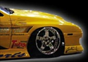 FC RX-7 フロントフェンダー (30mm OVER) 塗装取付込