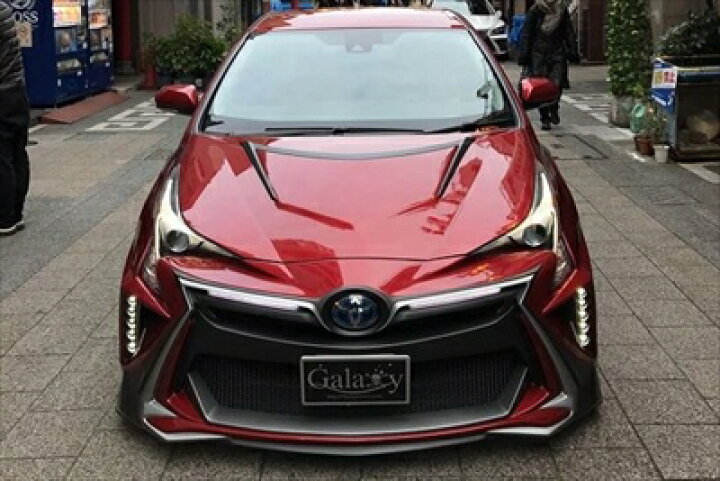 楽天市場】プリウス 50系 前期 GALAXY ボンネットフード : Autostyle
