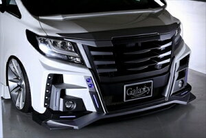 アルファード 30系 GALAXY フロントバンパースポイラー 塗装済み