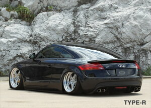 AUDI TT 8J MP PHANTOM GA-MU TYPE-R SIDE SKIRT (FRP�{REAL CARBON TYPE-R MODEL) �h���ς�