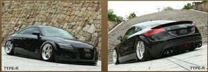 AUDI TT 8J MP PHANTOM GA-MU TYPE-R SET (F+S+R+ES) DAHLIA-III