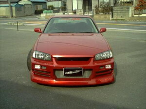 R34 スカイラインセダン フロントバンパー
