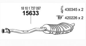 BMW E36 320i/323i �����^�C�v��C�p�}�t���[ ���A�}�t���[