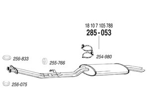 BMW E30 320i/325i �����^�C�v��C�p�}�t���[ �K�X�P�b�g