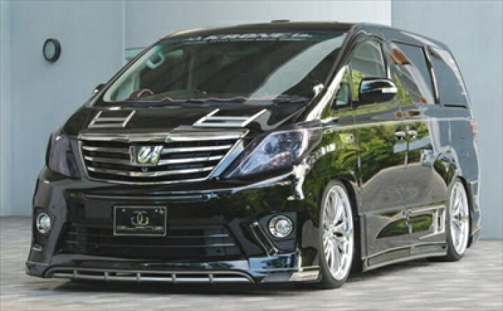 楽天市場】アルファード 20系 後期 フロントハーフ スポイラー : Autostyle