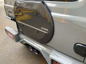 JB74W ジムニーシエラ ワイパーレスカーボン リアゲートカバー