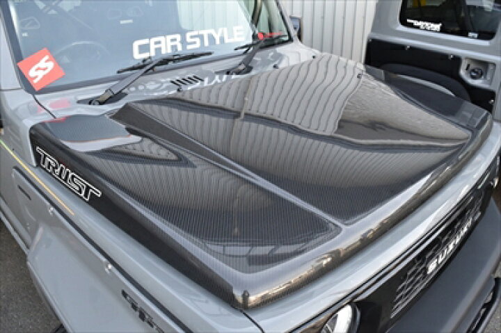 楽天市場】JB74W ジムニーシエラ カーボンボンネット : Autostyle