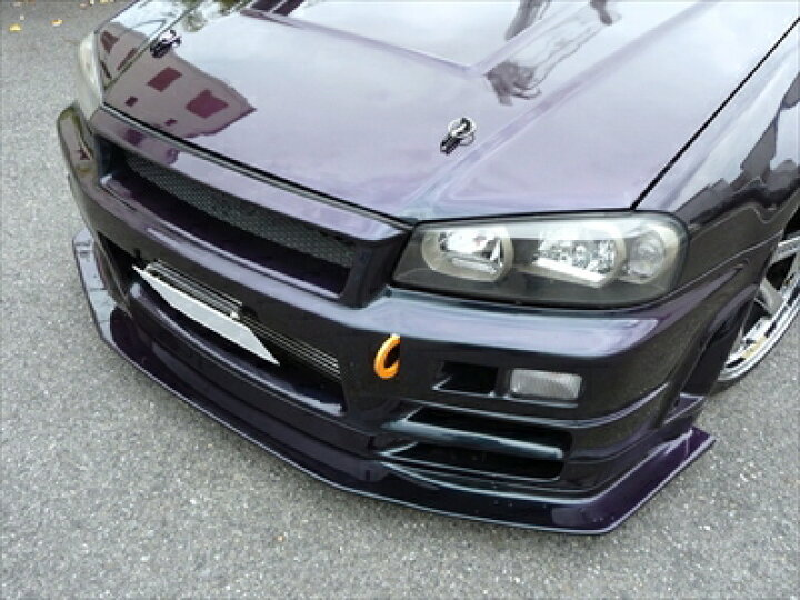 楽天市場】R34 GTR レーシングフロントリップ ディフューザー 