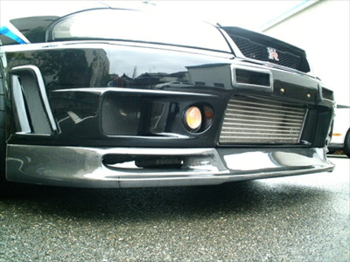 楽天市場】R33 GTR フロントリップスポイラー タイプ1 カーボン 綾織 