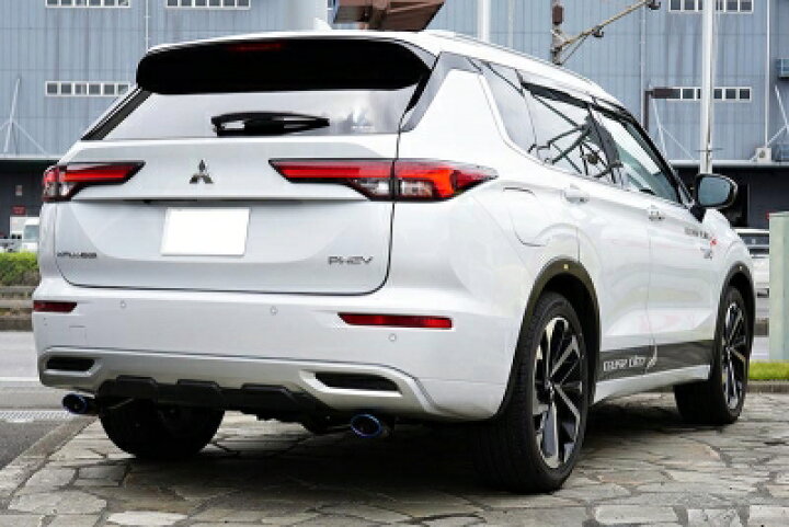 楽天市場】GN0W アウトランダー PHEV スーパーステンレスマフラー 