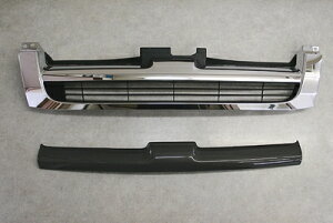 ハイエース H200系 前期 標準ボディ CARBON GRILL FINISHER 取付込