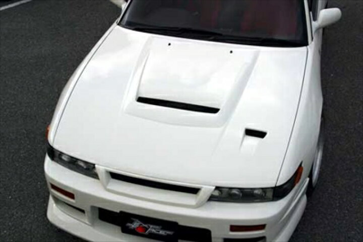 楽天市場】S13 ボンネット（FRP）ダクト付 : Autostyle