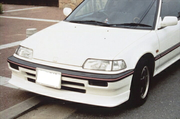 楽天市場】CIVIC EF フロントスポイラ- M/C前 3Dr用 塗装取付込 