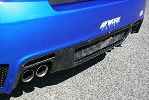 インプレッサ GVB/GVF C/D 4door SUPER GT STYLE WIDE BODY KIT オプションパーツ リアディフューザーカウル