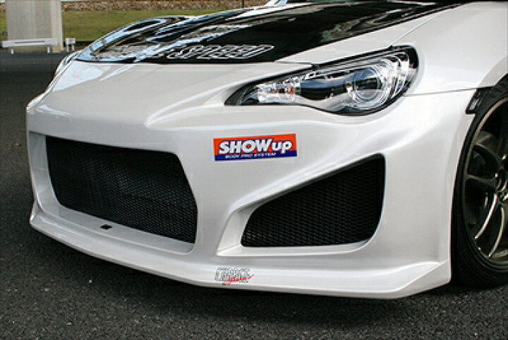 楽天市場】BRZ ZC6 フロントバンパー タイプ1 FRP製 塗装取付込 