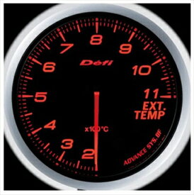 Defi-Link Meter ADVANCE BFシリーズ (Φ60) 排気温度計 アンバーレッド