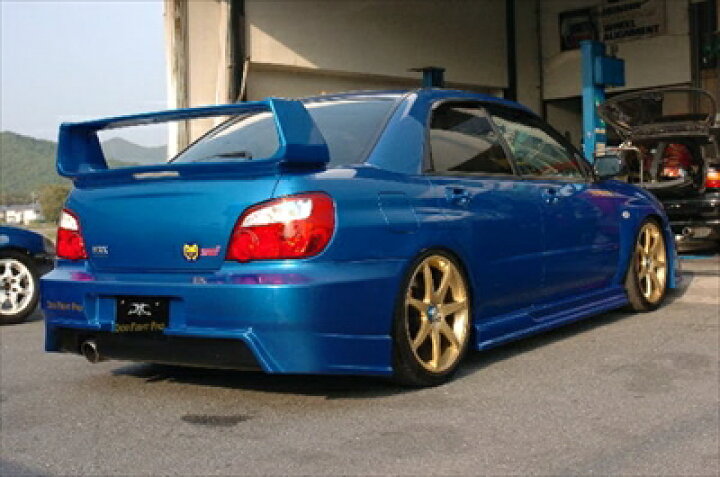 楽天市場】インプレッサ GD系後期用 リアバンパー : Autostyle