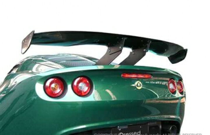 楽天市場】LOTUS EXIGE 2 GT-WING KIT CENTER Ver カーボン製 : Autostyle