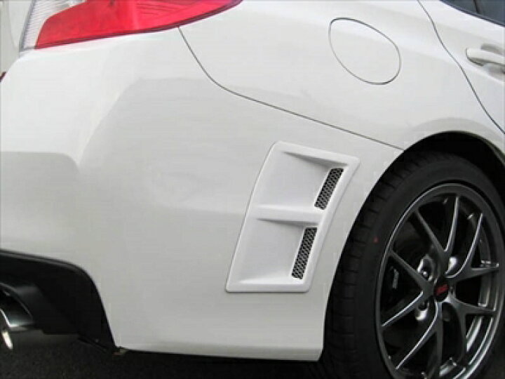 楽天市場】VA WRX STI/S4 バンパーダクト(リア) 塗装済み : Autostyle