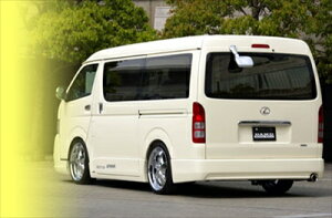 ハイエース TRH214W Concept B type リアバンパーフェイス
