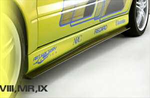 CT9A 8.MR.9 ランサーエボリューション Styling Effect EVOLUTION サイドエクステンション 取付込