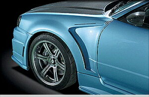 �X�J�C���C�� GT-R BNR34 Front Aero Fender�@(���A���C���i�[ ���) �h����t��