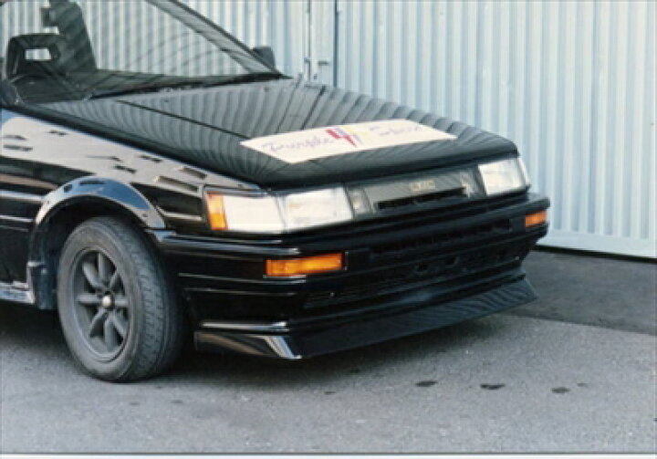 楽天市場】AE86 レビン フロントリップスポイラー : Autostyle