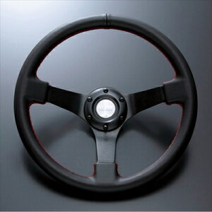 ステアリング D1 SPEC DEEP 80 34Φ レッドステッチ