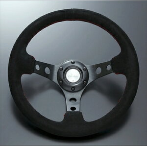 ステアリング D1 SPEC DEEP 70 バックスキン 35Φ レッドステッチ