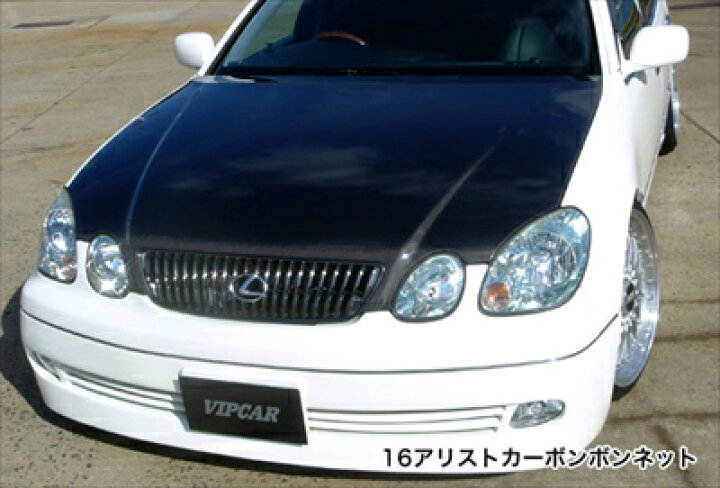 楽天市場】16アリスト カーボンボンネット クリア塗装済み : Autostyle
