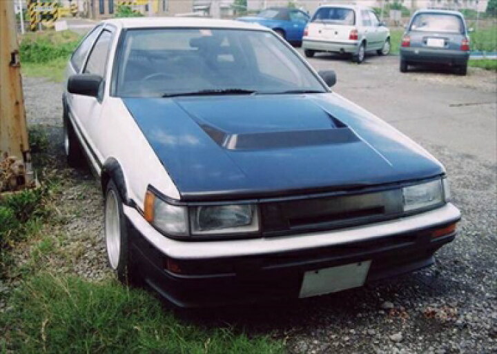 楽天市場】AE86 レビン エアロボンネット FRP : Autostyle