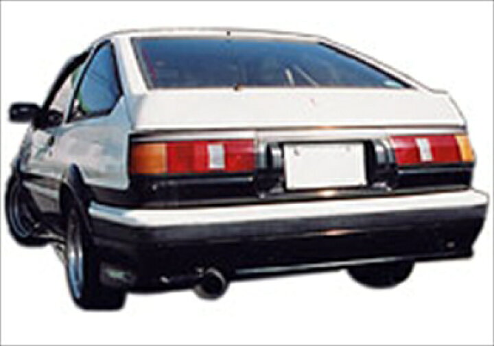 楽天市場】AE86 トレノ リアアンダーハーフ : Autostyle