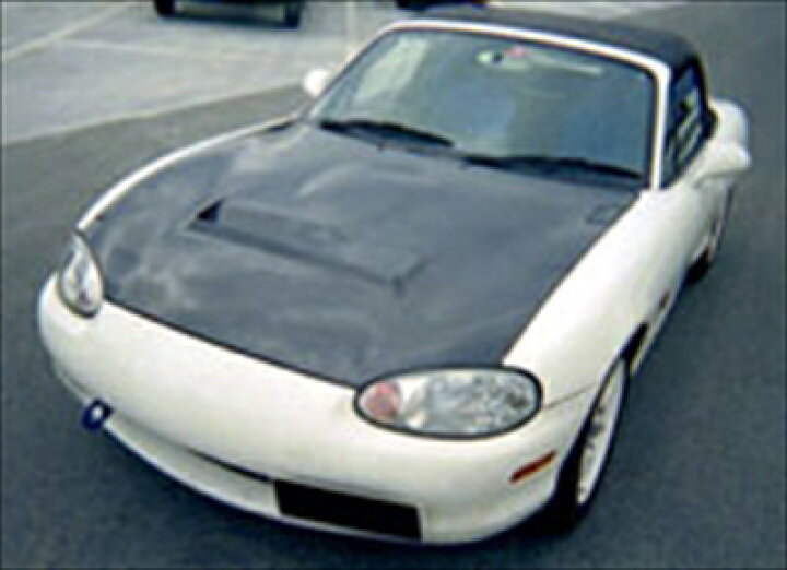 楽天市場】NB8C.6C エアロボンネット FRP : Autostyle