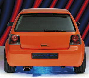 VW GOLF IV Raer Bumper Clean Look ABS