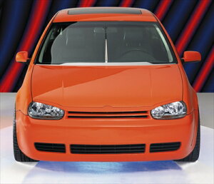 VW GOLF IV Front Bumper Clean Look ABS