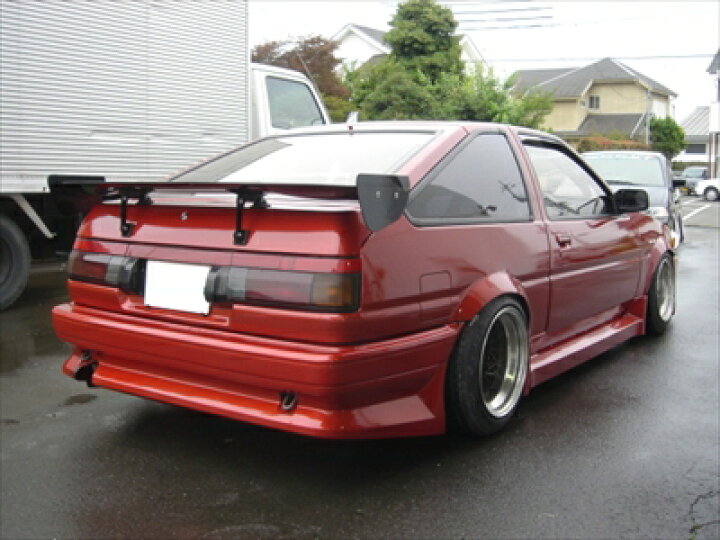 楽天市場】AE86 レビン リヤバンパー : Autostyle