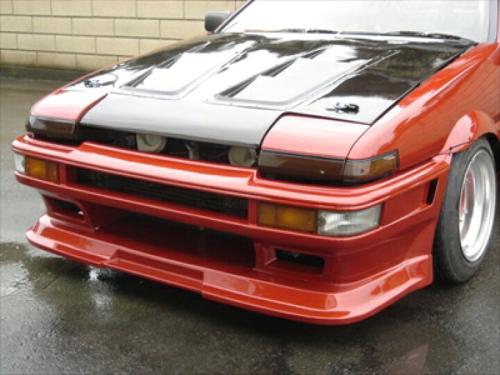 楽天市場】AE86 後期トレノ フロントバンパータイプ2 塗装済み : Autostyle