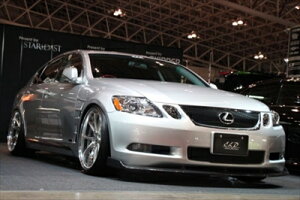 LEXUS GS GRS/UZS/GWS19# 前期 escalation フロントスポイラー カラー:ブラックカーボン 取付込