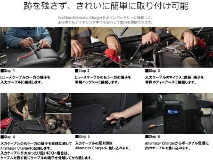 期間限定特価 】エコフロー EcoFlow Alternator Charger 