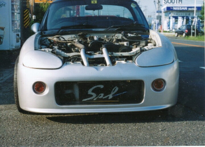 楽天市場】カプチーノ フロントバンパースポイラー Type2 ﾈｯﾄ無 