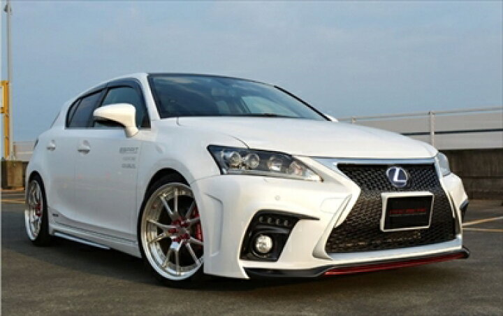楽天市場】LEXUS CT200h 前期 プレミアフロントバンパースポイラー 