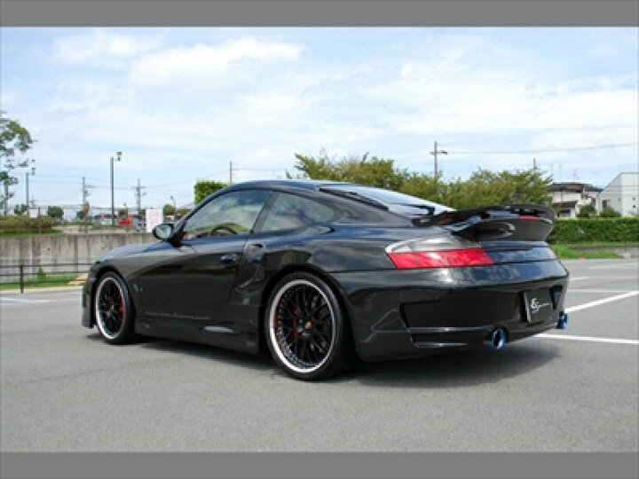 楽天市場】ポルシェ 996 ターボ EUR-GTバージョン リアバンパー 
