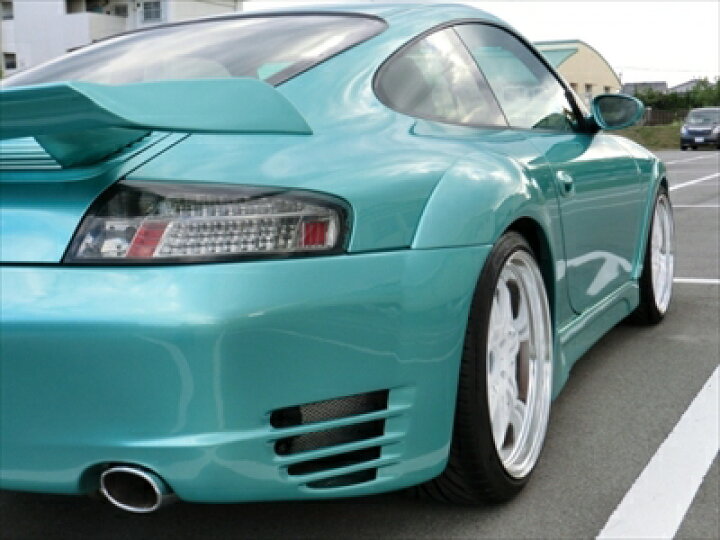 楽天市場】ポルシェ 996 GT-R version オーバーフェンダー/リア 