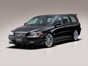 VOLVO V70II 2005` (SB) FRONT LIP SPOILER/SIDE STEP/REAR SKIRT 3_Zbg ht