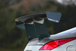 フェアレディZ Z33 GTウイング651 ウェットカーボン製 1700mm クリア塗装済み