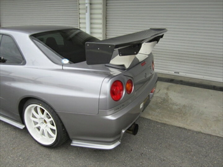 楽天市場】スカイライン GT-R BNR34 GTウィング 052シリーズ ウエット 