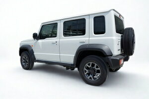 JC74W ジムニーノマド AT車 EXART ONEマフラー 左右サイド出し グラファイトテール