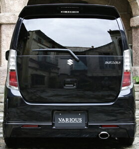 VARIOUS WAGON R STINGRAY MH23S REAR HALF SPOILER �h���ς�