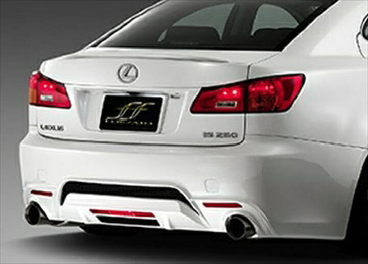 レクサス IS250/IS350/ISF カーボン/黒塗り分け ダックテール 